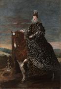 Diego Velazquez Queen Margarita on Horseback (df01) oil on canvas